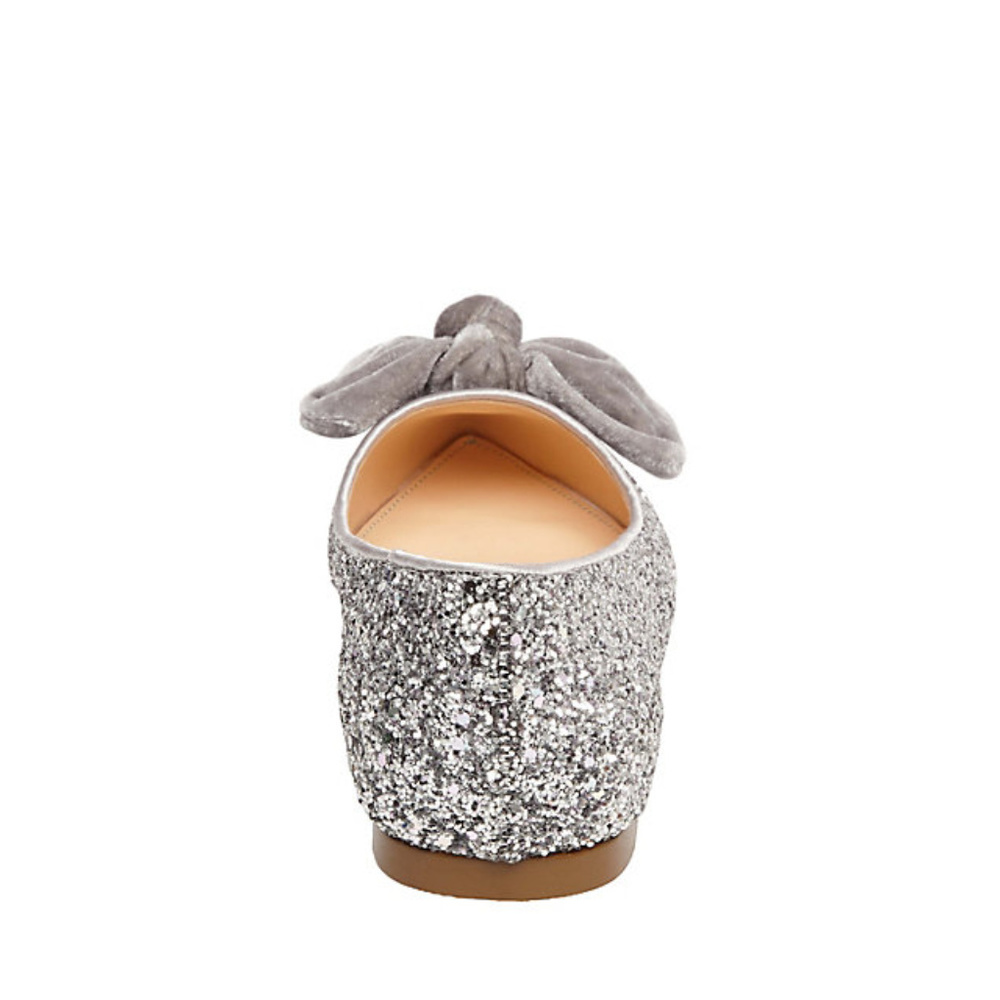 Betsey Johnson Glitter Ballet Flat - Picture 4 of 5